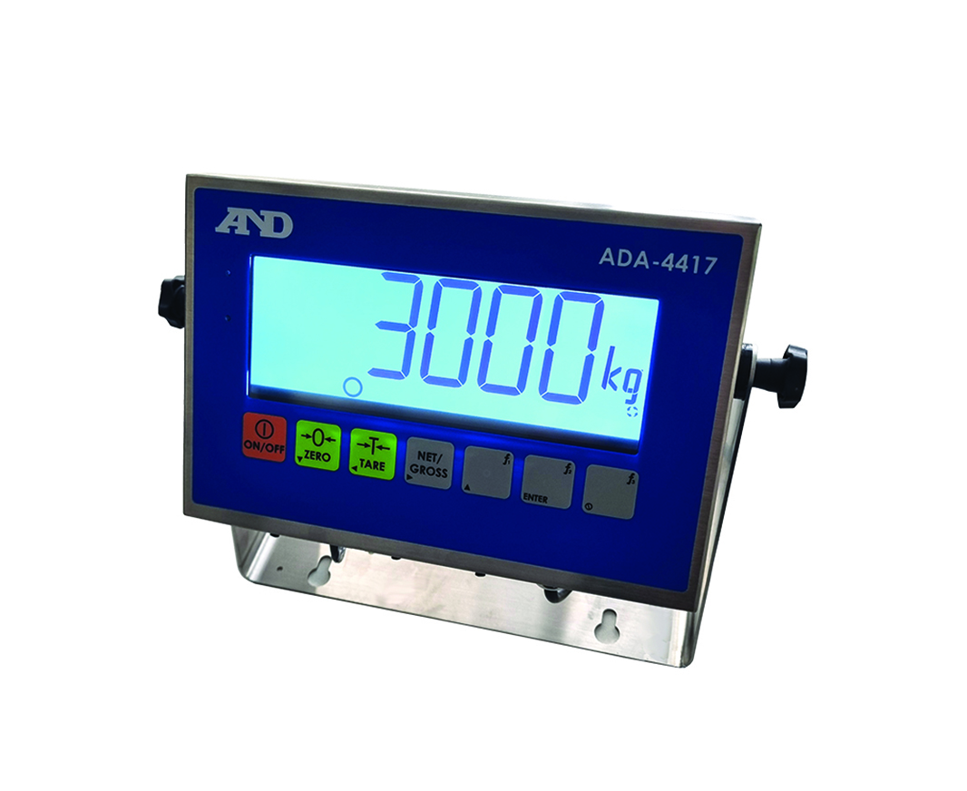 A&D ADA-4417 IP69 DC (5-24V) Weighing Indicator