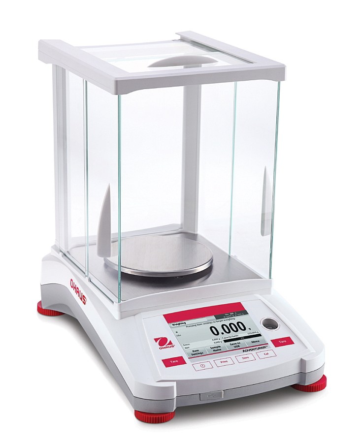 Ohaus Adventurer AX223 220g x 0.001g Precision Balance With AutoCal And Draftshield