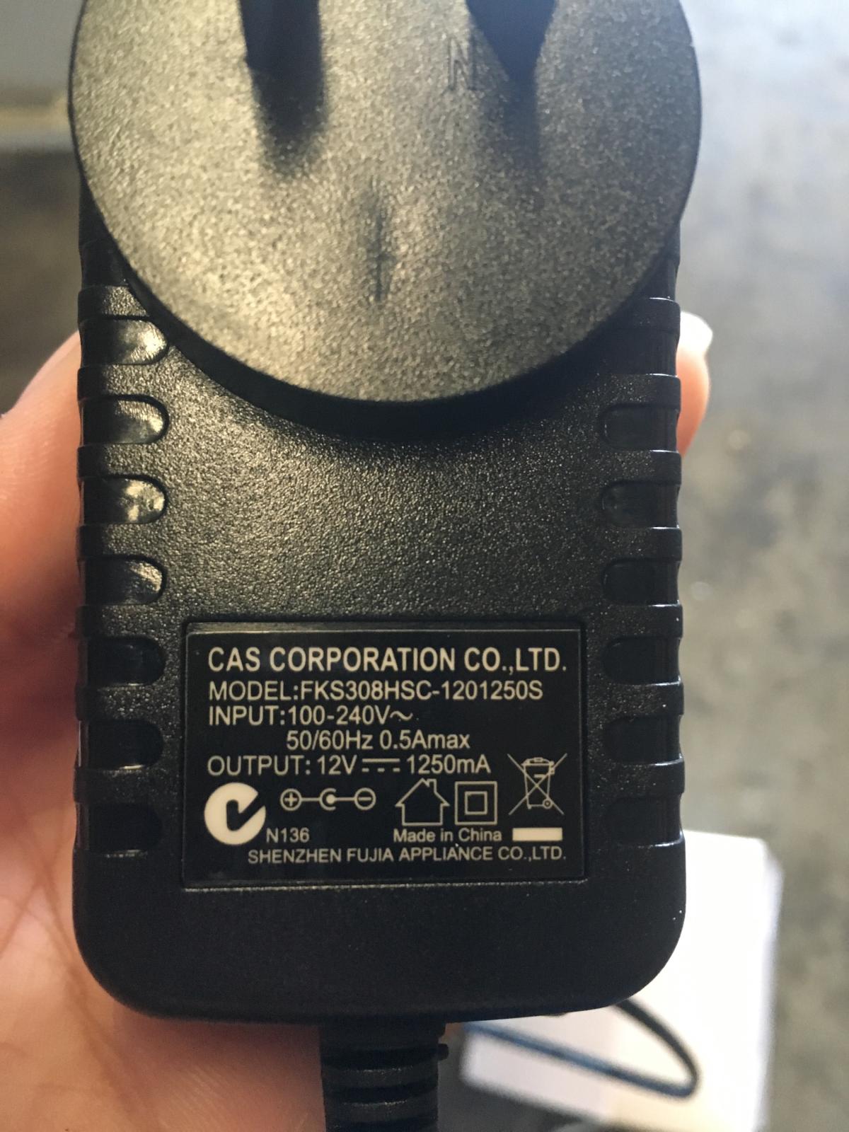 AC-DC Power Pack for CAS ER-Plus Price Computing Scale