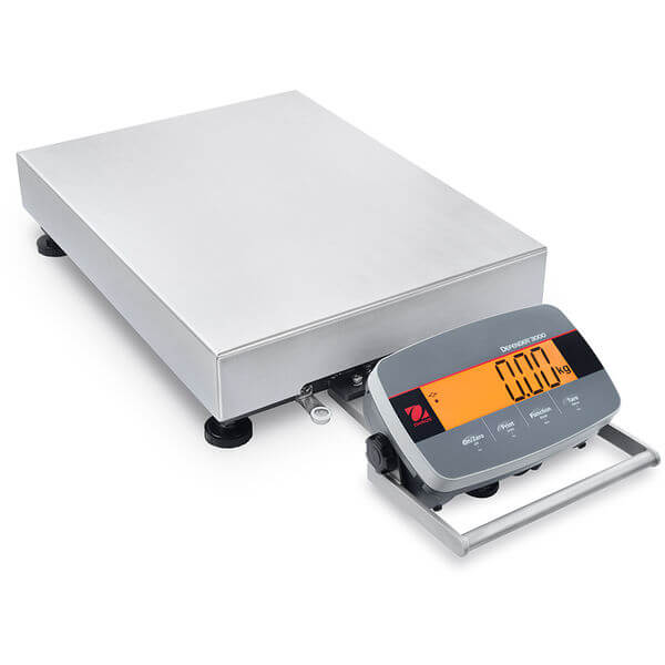 Ohaus Defender 3000 i-D33P150B1L5 150kg x 20g/50g Front Mounted Large Base Bench Scale