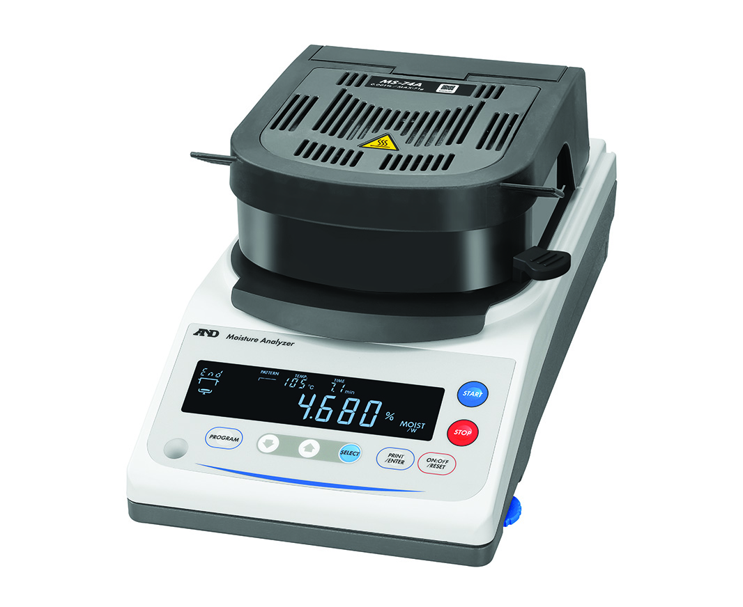 A&D ML-53A 51g x 0.005g/0.1 percent LCD Moisture Analyser