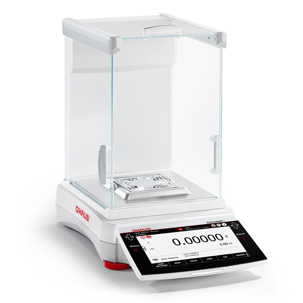 Ohaus Explorer EXR225D 120g x 0.01mg/220g x 0.1mg Dual Range Semi-Micro Analytical Balance with Autocal