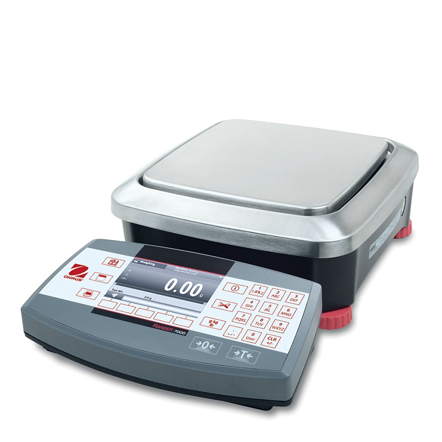 Ohaus Ranger 7000 R71MHD3 3kg x 0.01g Compact Bench Scale With Incal (Includes Column Kit)