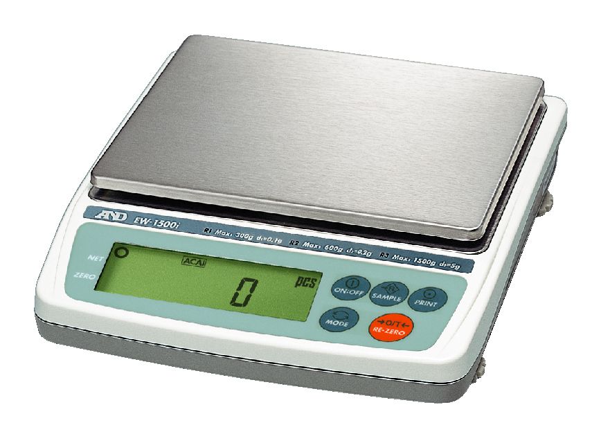 A&D EK-6100i 6000g x 0.1g/1g Compact Balance
